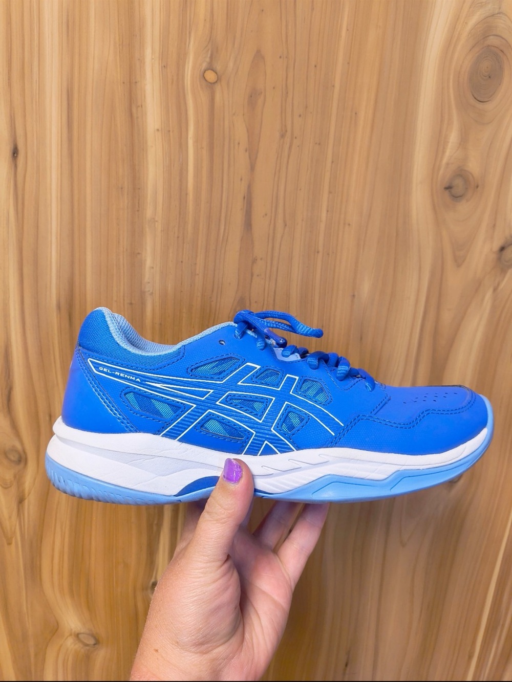 ASICS Blue Women's Running Shoe, Size 6.5